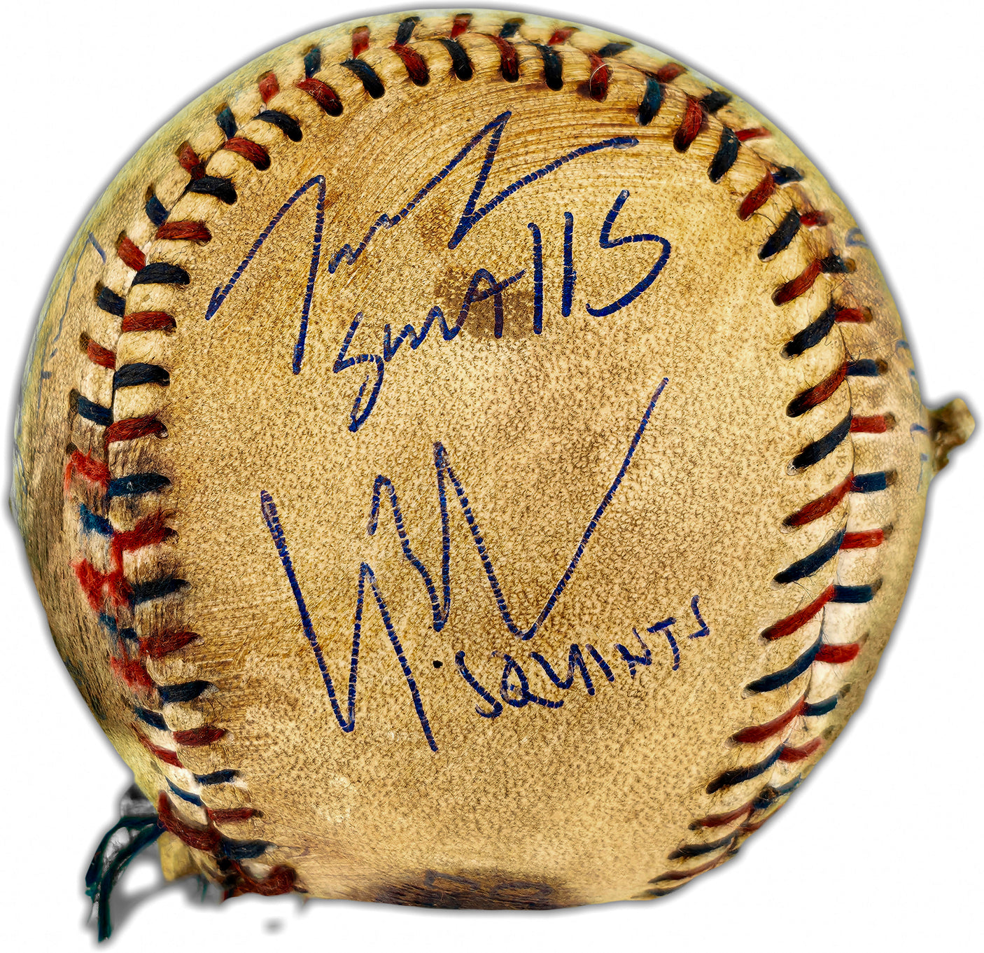 The Sandlot Cast Autographed Official Rawlings Licensed Replica Baseball With 7 Signatures Beckett BAS Witness Stock #253585