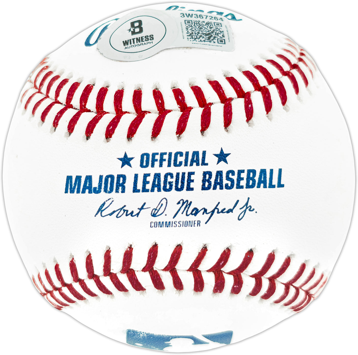 Sammy Sosa & Mark McGwire Autographed Official MLB Baseball Chicago Cubs, St. Louis Cardinals Beckett BAS Witness Stock #253599