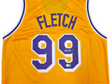 Fletch Chevy Chase Autographed Yellow Jersey Beckett BAS QR Stock #253591