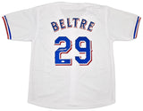 Texas Rangers Adrian Beltre Autographed White Jersey JSA Stock #253601