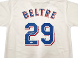 Texas Rangers Adrian Beltre Autographed White Jersey JSA Stock #253601