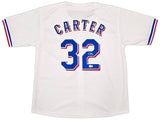 Texas Rangers Evan Carter Autographed White Jersey Beckett BAS Witness Stock #253600