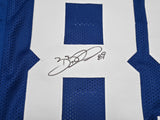 Seattle Seahawks Brian Blades Autographed Throwback Blue Jersey MCS Holo Stock #253617