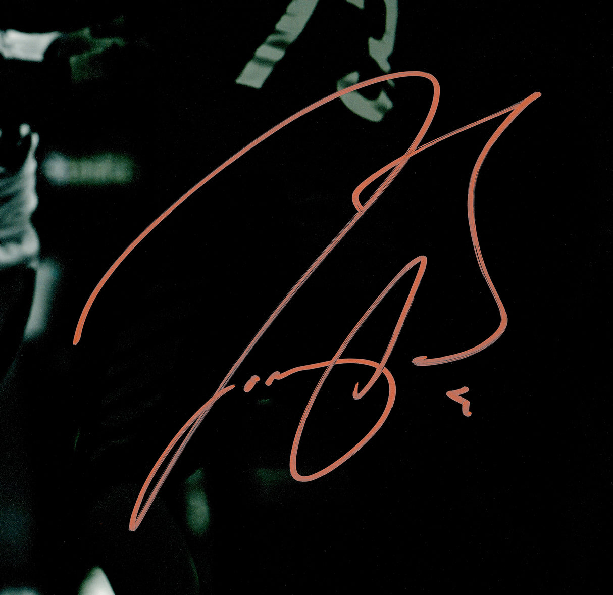 Joe Burrow Autographed Framed 16x20 Photo Cincinnati Bengals Spotlight Fanatics Holo Stock #253345