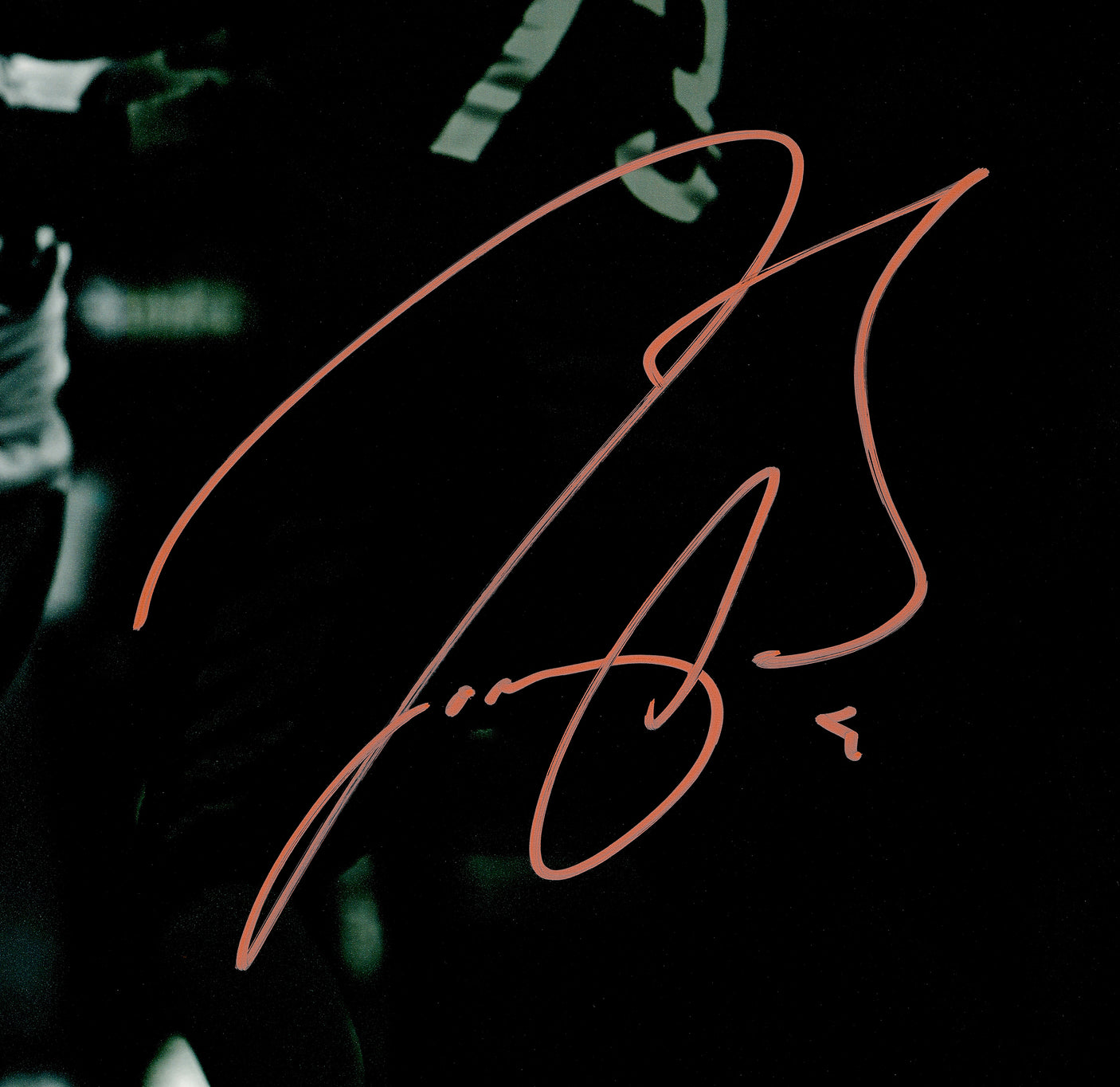 Joe Burrow Autographed Framed 16x20 Photo Cincinnati Bengals Spotlight Fanatics Holo Stock #253345