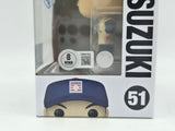 Ichiro Suzuki Autographed Hall of Fame Funko Pop #51 Seattle Mariners IS Holo & Beckett BAS Witness Stock #254341