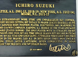 Ichiro Suzuki Autographed Replica Hall of Fame HOF Plaque Seattle Mariners IS Holo & Beckett BAS Witness Stock #254351