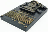 Ichiro Suzuki Autographed Replica Hall of Fame HOF Plaque Seattle Mariners IS Holo & Beckett BAS Witness Stock #254351