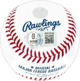 Ichiro Suzuki Autographed Official IS Hall of Fame HOF Logo Baseball Seattle Mariners "HOF 25" IS Holo & Beckett BAS Witness Stock #254347