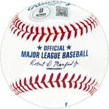 Ichiro Suzuki Autographed Official IS Hall of Fame HOF Logo Baseball Seattle Mariners IS Holo & Beckett BAS Witness Stock #254348