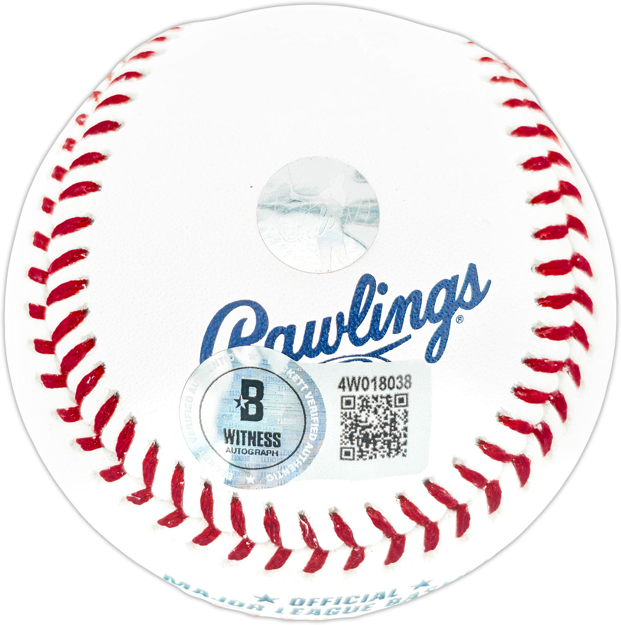 Ichiro Suzuki Autographed Official IS Retirement Logo Baseball Seattle Mariners IS Holo & Beckett BAS Witness Stock #254349