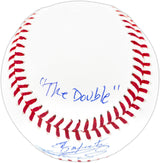 Ken Griffey Jr. & Edgar Martinez Autographed Official MLB Baseball Seattle Mariners LE #/95 "The Double" Beckett BAS Witness Stock #255987