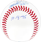 Ken Griffey Jr. & Edgar Martinez Autographed Official MLB Baseball Seattle Mariners LE #/95 "The Double" Beckett BAS Witness Stock #255987