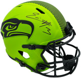 Nick Emmanwori Autographed Seattle Seahawks Rave Green Full Size Speed Replica Helmet Beckett BAS Witness Stock #256021