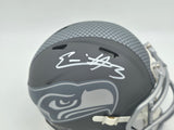 Nick Emmanwori Autographed Seattle Seahawks Slate Silver Speed Mini Helmet Beckett BAS Witness Stock #256027