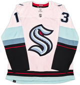 Seattle Kraken Brandon Tanev Autographed White Adidas Authentic Primegreen Jersey Size 54 Fanatics Holo Stock #254454