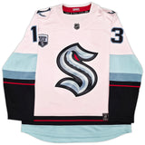 Seattle Kraken Brandon Tanev Autographed White Fanatics Jersey Size XL Fanatics Holo Stock #254455