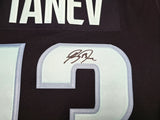 Seattle Kraken Brandon Tanev Autographed Blue Adidas Authentic Primegreen Jersey Size 54 Fanatics Holo Stock #254458