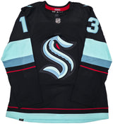 Seattle Kraken Brandon Tanev Autographed Blue Adidas Authentic Primegreen Jersey Size 54 Fanatics Holo Stock #254458
