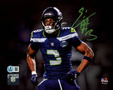 Nick Emmanwori Autographed 8x10 Photo Seattle Seahawks Signed in Green Beckett BAS Witness Stock #256033