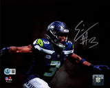 Nick Emmanwori Autographed 8x10 Photo Seattle Seahawks Signed in Silver, Right Beckett BAS Witness Stock #256035