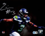 Nick Emmanwori Autographed 8x10 Photo Seattle Seahawks Signed in Silver, Left Beckett BAS Witness Stock #256036