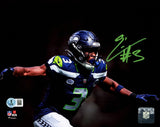 Nick Emmanwori Autographed 8x10 Photo Seattle Seahawks Signed in Green Beckett BAS Witness Stock #256037