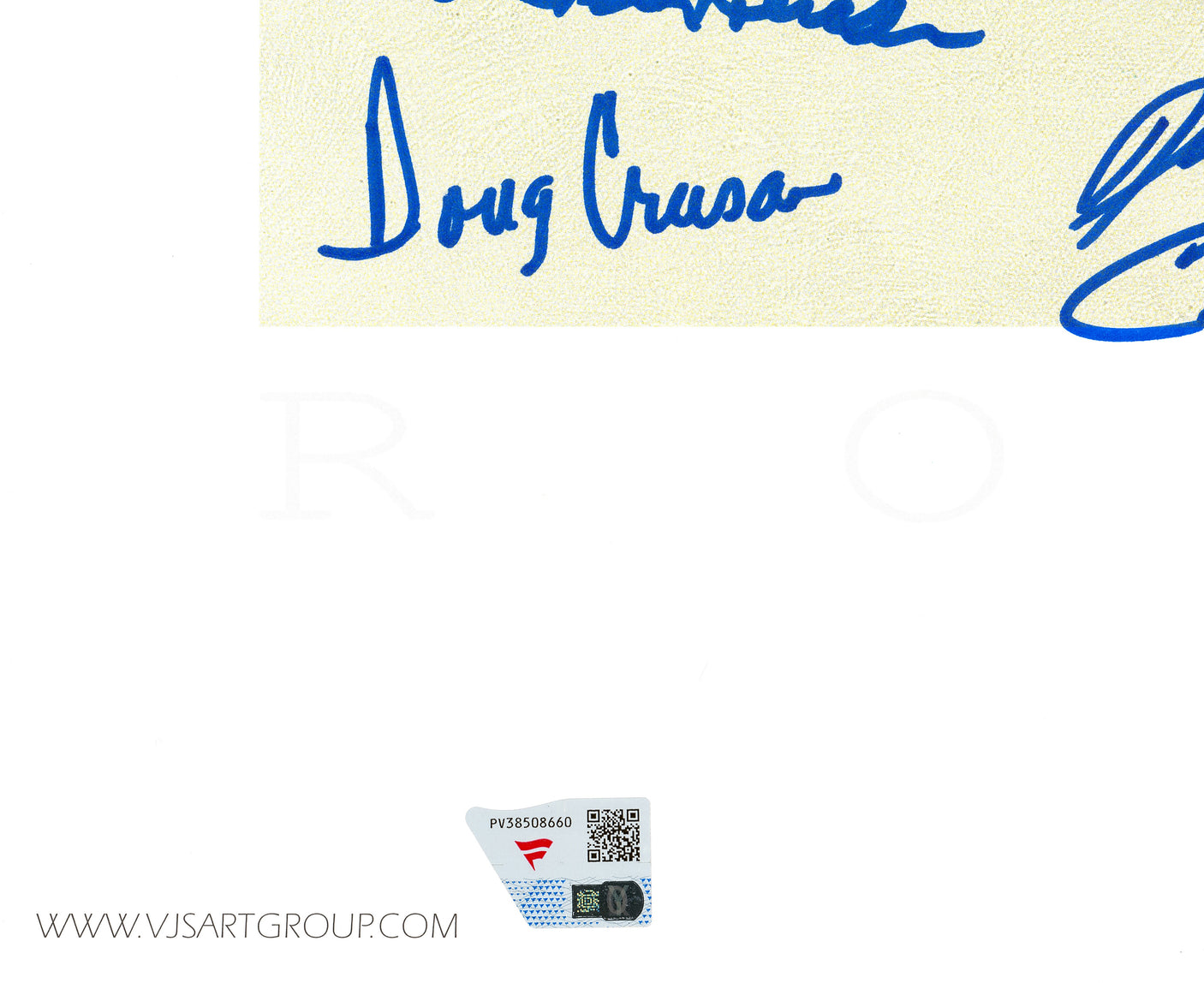 1972 Miami Dolphins Perfect Season Team Autographed 24x24 Lithograph Photo With 40 Signatures Including Shula & Griese Fanatics Holo Stock #255477