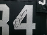 Oakland Raiders Bo Jackson Autographed Framed Black Jersey Beckett BAS Witness Stock #254172