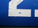 Seattle Seahawks Devon Witherspoon Autographed Framed Blue Throwback Jersey MCS Holo Stock #256419