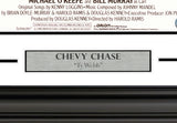 Chevy Chase Autographed Framed 11x17 Caddyshack Movie Poster Beckett BAS QR Stock #256657