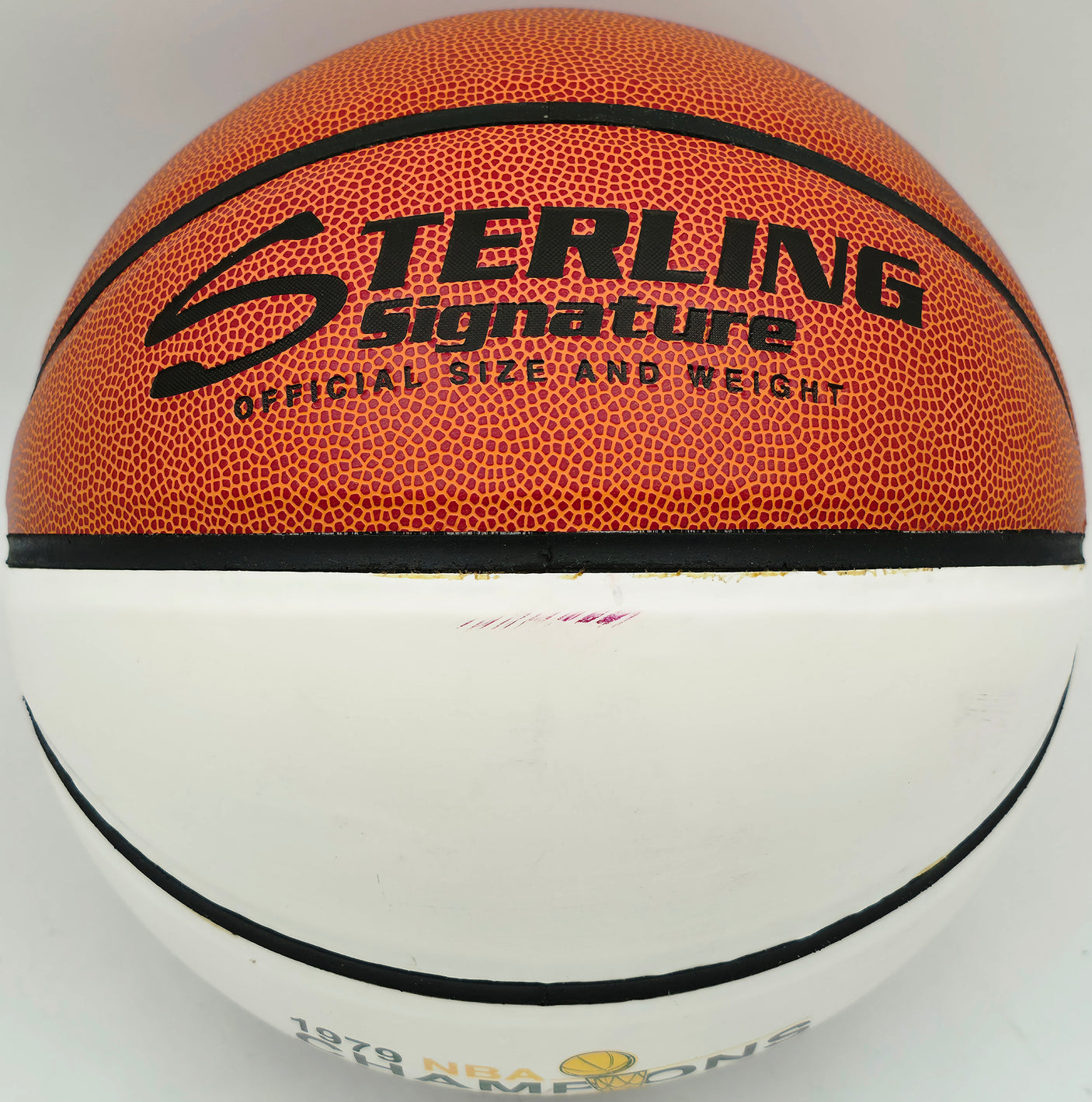 Jack Sikma Autographed 1978-79 Seattle Supersonics NBA Champions Logo Basketball MCS Holo Stock #256740