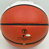 Jack Sikma Autographed 1978-79 Seattle Supersonics NBA Champions Logo Basketball MCS Holo Stock #256740