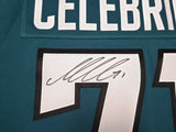 San Jose Sharks Macklin Celebrini Autographed Teal Fanatics Authentic Premium Jersey Size 54 Fanatics Holo Stock #256804
