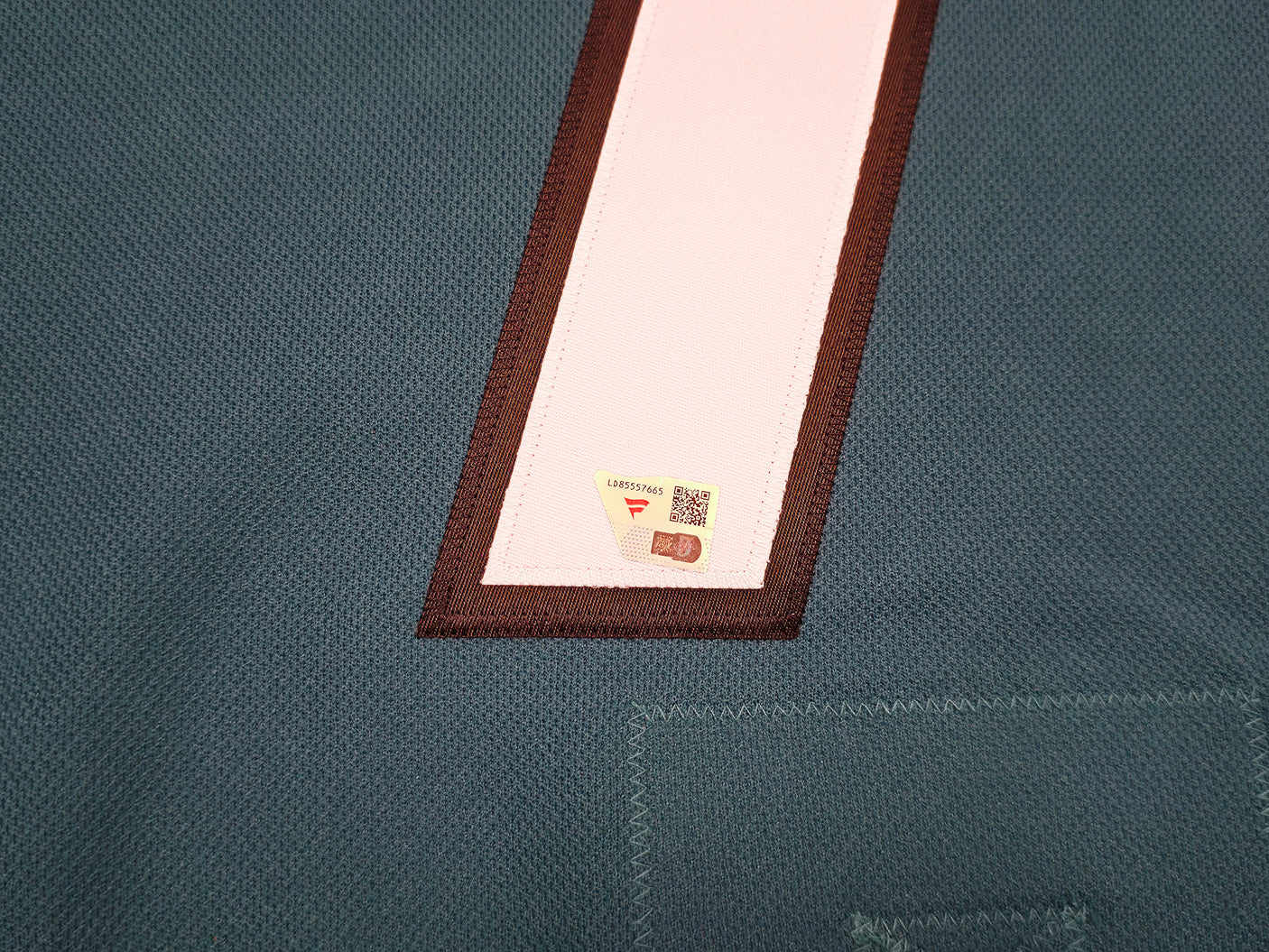 San Jose Sharks Macklin Celebrini Autographed Teal Fanatics Authentic Premium Jersey Size 54 Fanatics Holo Stock #256804