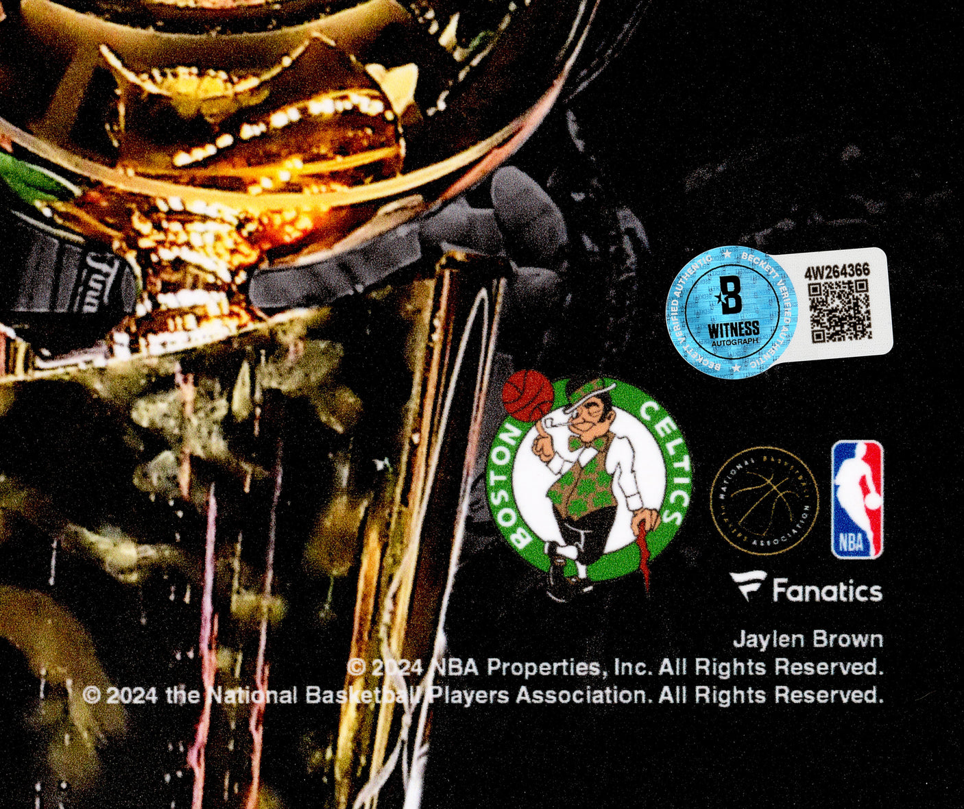 Jaylen Brown Autographed 16x20 Photo Boston Celtics Beckett BAS Witness Stock #256816