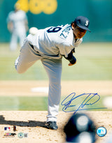 Felix Hernandez Autographed Framed 11x14 Photo Seattle Mariners Beckett BAS QR Stock #256662
