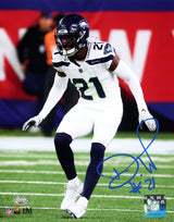Devon Witherspoon Autographed Framed 8x10 Photo Seattle Seahawks MCS Holo Stock #256680