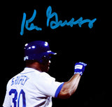 Ken Griffey Jr. & Sr. Autographed Framed 8x10 Photo Seattle Mariners Beckett BAS Witness Stock #256693