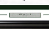 Chevy Chase Autographed Framed White Caddyshack Golf Pin Flag Beckett BAS Witness Stock #256694