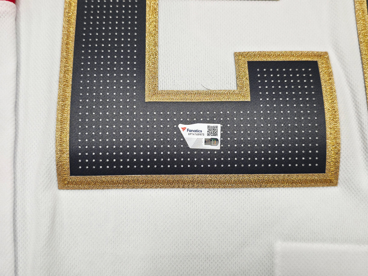 Las Vegas Golden Knights Chandler Stephenson Autographed White Adidas Authentic Climalite 2023 Stanley Cup Jersey Size 56 Fanatics Holo Stock #256997