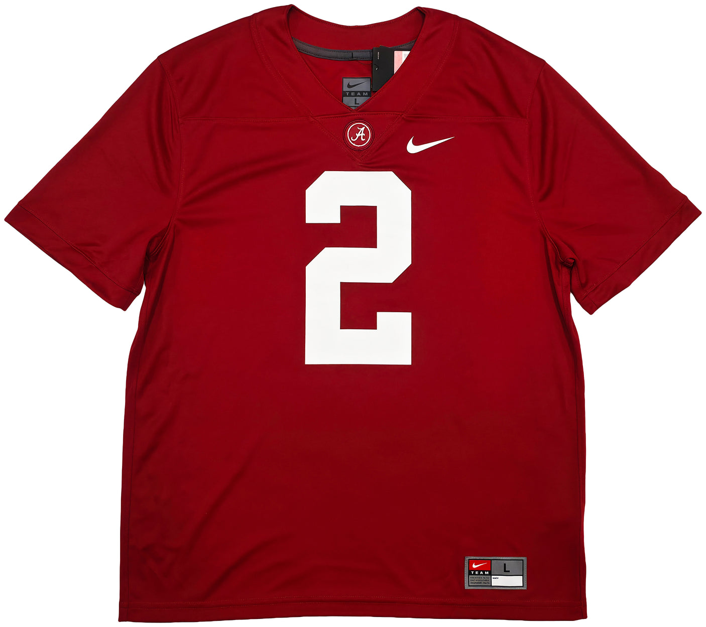 Alabama Crimson Tide Derrick Henry Autographed Red Nike Jersey Size L Fanatics Holo Stock #257001