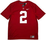 Alabama Crimson Tide Derrick Henry Autographed Red Nike Jersey Size L Fanatics Holo Stock #257001
