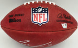 Jaxon Smith-Njigba Autographed Official NFL Leather Football Seattle Seahawks Fanatics Holo Stock #257924