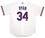 Texas Rangers Nolan Ryan Autographed White Nike Jersey Size L PSA/DNA ITP Stock #257230
