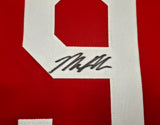 Cincinnati Reds Matt McLain Autographed Red Jersey Beckett BAS Witness Stock #257830