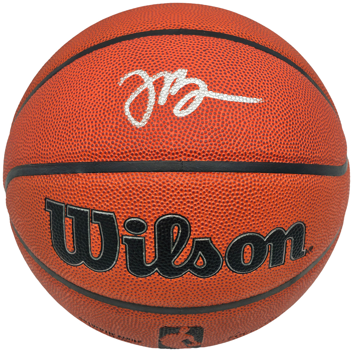 Jaylen Brown Autographed Authentic Series I/O Basketball Boston Celtics Beckett BAS Witness Stock #256844