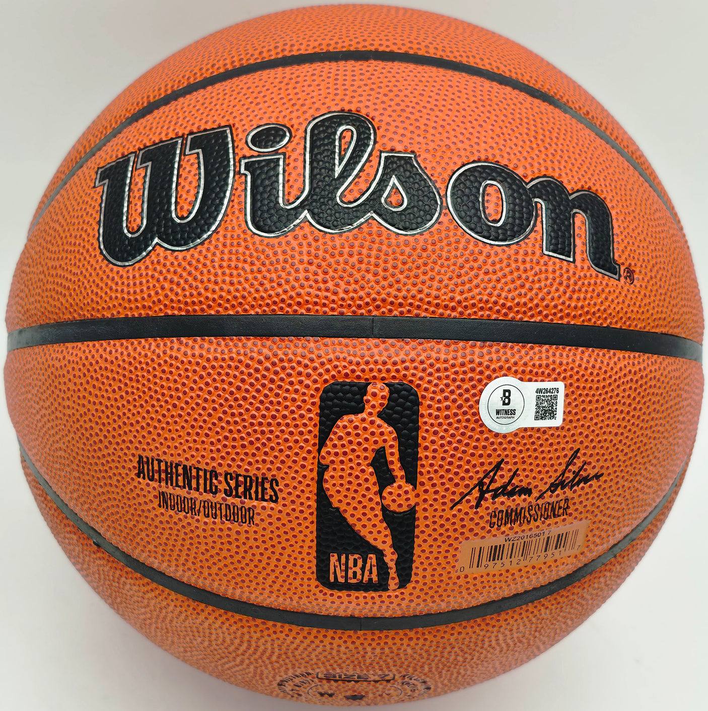 Jaylen Brown Autographed Authentic Series I/O Basketball Boston Celtics Beckett BAS Witness Stock #256844