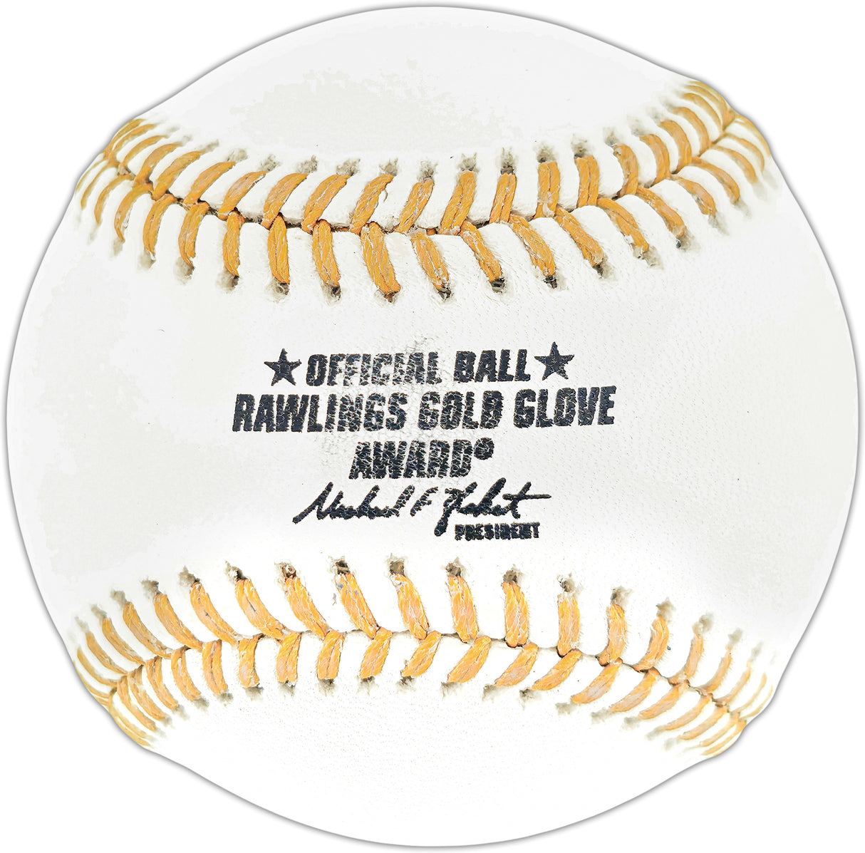 Ichiro Suzuki Autographed Official Gold Glove Logo Baseball Seattle Mariners "#51" IS Holo & Beckett BAS Witness Stock #256834