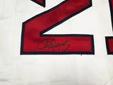 Boston Red Sox Roger Clemens Autographed White Jersey Beckett BAS QR Stock #254164